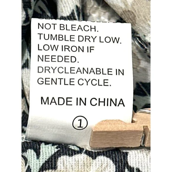 Pretty Garden M Navy White Floral Halter Backless Tiered Ruffle Maxi Boho Dress - Picture 9 of 11